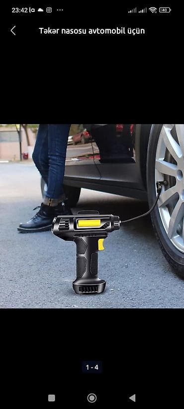 Təkər nasosu Təkər kompressoru Hava kompressoru Təkər dolduran 18