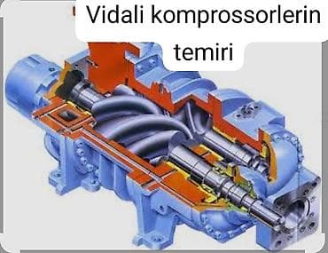 Xidmət: Vidalı kompressorların təmiri - Vidalı (screw)