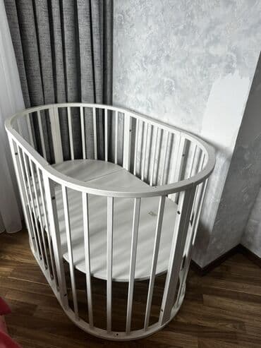 pol siyiran: Oğlan və qız üçün, Yumru, Beşik, Dəstsiz, Matrassız, Yellənmə mexanizmsiz — 2