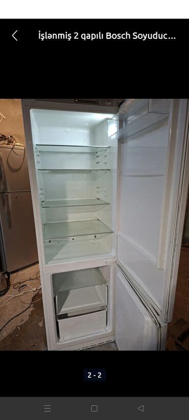 Mikrodalğalı sobalar: İşlənmiş 2 qapılı Stinol Soyuducu Satılır, rəng - Boz, Dispenserli — 6