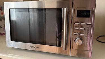 Duxovkalar: Mikrodalğalı soba Kenwood, Ayrıca dayanan, Mikrodalğalar ilə, rəng - Boz, İşlənmiş — 3