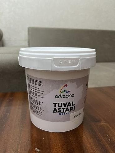 astara duyu: Akril Astar boyası, 1.2 kq, rəng - Ağ — 2