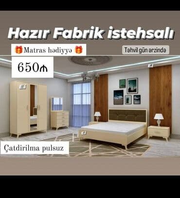 işləmiş taxt: *Yataq dəsti * 📌Sifarişlə hazırlanır yenidir 🌈Reng secimi var (isdeye — 2