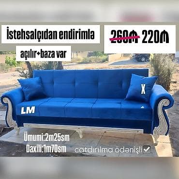 DİVAN – Endirim fürsəti • Qiymət: 220₼ • Model: Açılır mexanizmli — 1