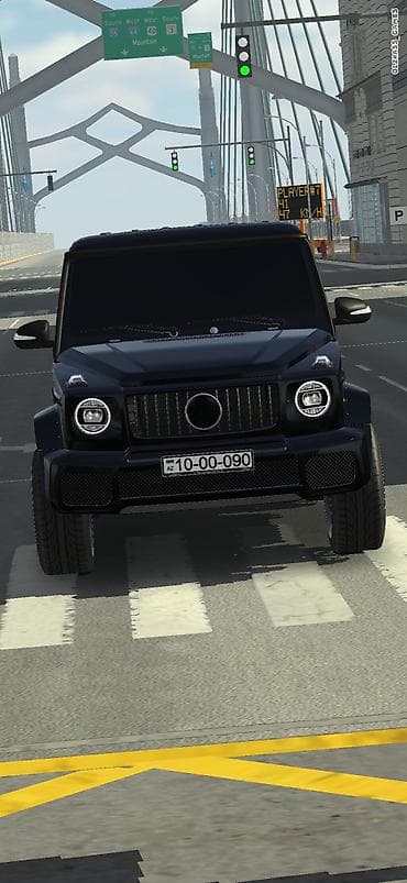 14 luk diskler: Mercedes g63 amg 2023 model rəng parlaq qara orjinal mat amg diskləri — 2