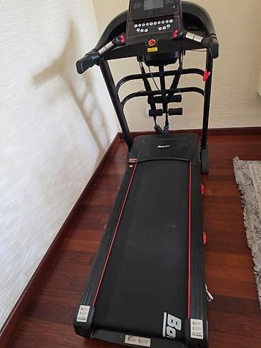 BoraFIT qaçış trenajoru - Elektrikli qaçış yolu, geniş qaçış səthi
