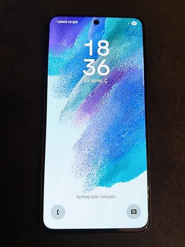 samsung galaxy s: Samsung Galaxy S21 FE, 128 GB, rəng - Boz, Barmaq izi — 4