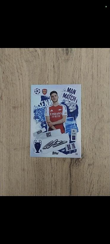 Topps UEFA Champions League ticarət kartı – “Man of the Match lalafo.az -da Topps UEFA Champions League ticarət kartı – “Man of the Match