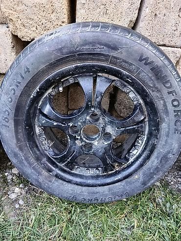 İşlənmiş Disk təkər 185 / 65 / R 14, 4 Boltlu