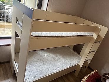 Мебель: İki mərtəbəli uşaq/yataq otağı çarpayısı - Model: klassik — 7