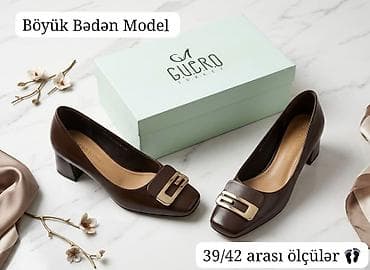 il: GUERO Turkey qadın ayaqqabısı – böyük bədən model - Rəng: tünd — 1