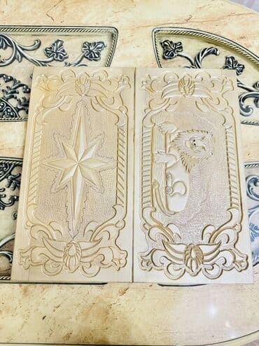 купить нарды в баку: Taxta nərd dəsti - Material: təbii ağac. - Üz qapaqları: biri şaxpar — 1