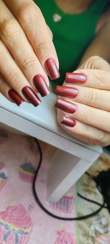 düz qaş formaları: Manikür, Gellak, şellak — 2