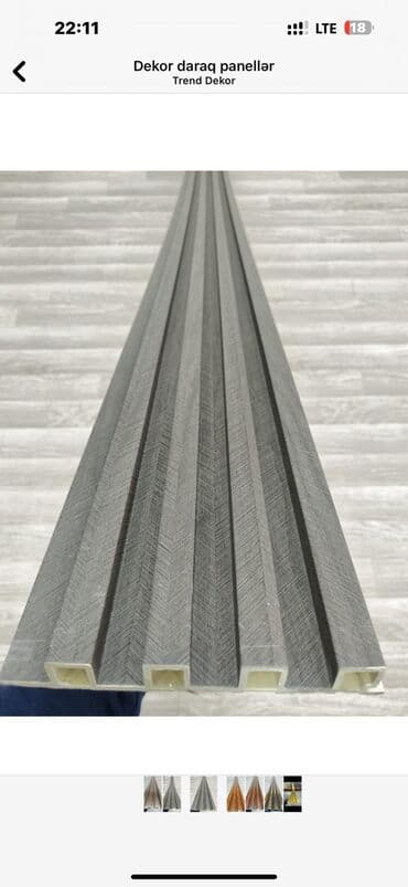 daraq panel: Dekor daraq panellər – interyer üçün dekorativ divar örtüyü Məhsul — 9