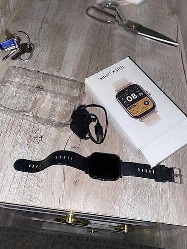 sensor saatlar: Yeni, Smart saat, Smart, Sensor ekran, rəng - Qara — 5