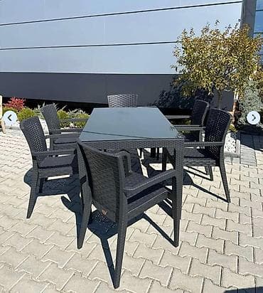 hesir yellencek: 🇹🇷🇹🇷🇹🇷Turkiye istehsali rattan naxisli masa oturacaq desti — 2