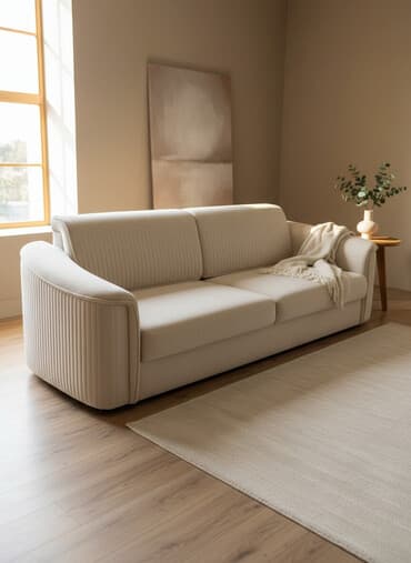 Kreslolar: Divan, Yeni, Açılan, Bazasız, Vеlur parça, Çatdırılma yoxdur — 1