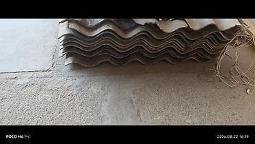 dəmir sifer: Profil şifer vərəqləri - Material: dalğalı (korrugasiya olunmuş) — 2