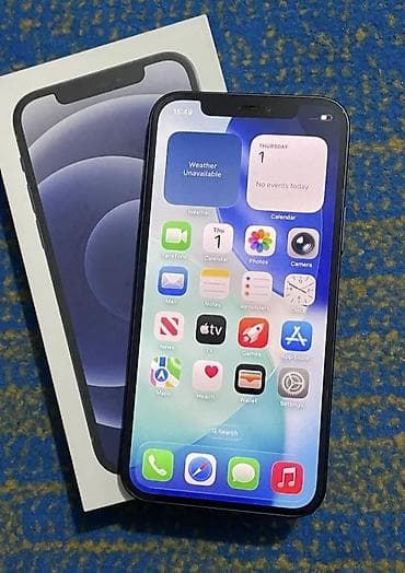 ipad kredit: IPhone 12, 128 GB, Qara, Zəmanət, Kredit, Simsiz şarj — 2