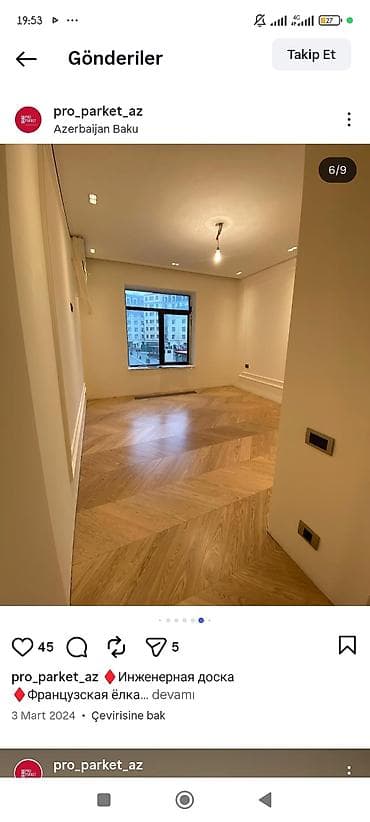 dirnaq sekilleri: Laminat və parket ustası. 12 illik iş təcrübəmiz var. Səkillərdə — 9