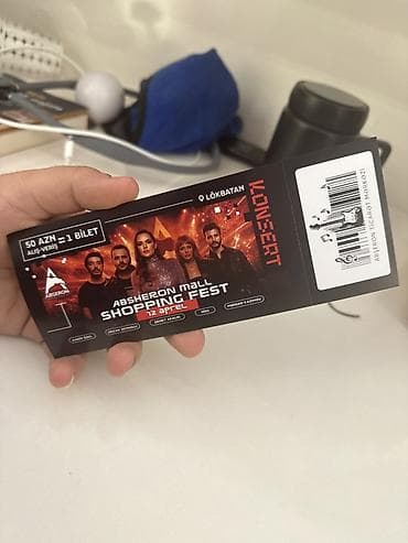 концерт инстасамки в баку: Absheron Mall Shopping Fest konsertinə giriş bileti. Lökbatanda baş — 1