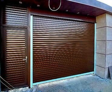 Plastik qapılar: Jalüz qapılar Alüminium — 1