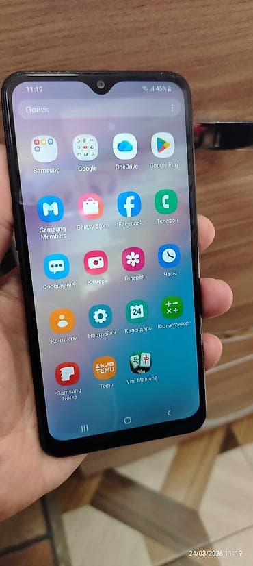 redmi 12 5g: Samsung Galaxy A10s, 32 GB, rəng - Qara, Barmaq izi — 1