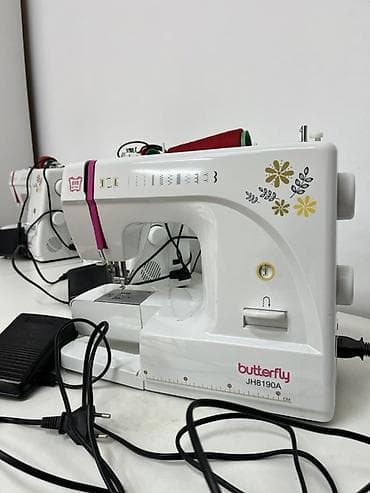 Məişət texnikası: Butterfly JH8190A tikiş maşını Texniki problemi yoxdur,tam işlək — 1