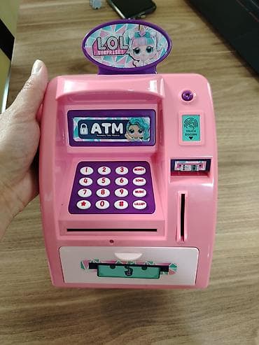 LOL Surprise uşaq ATM oyuncaq kassası - Funksiyalar: - Rəqəmsal