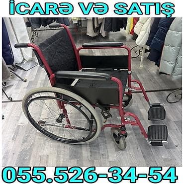 Manual əlil arabası – icarə və satış - Geniş arxa təkərlər
