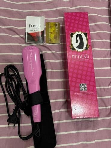 braun saç ütüsü: Mila Hair Straightener Brush – saç düzləşdirən daraq Xüsusiyyətlər: - — 2