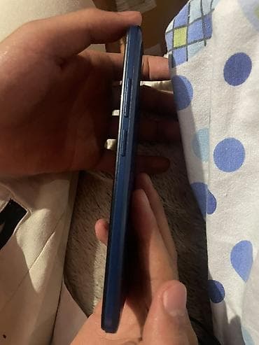 poco telefon: Redmi 64 GB, rəng - Mavi, Barmaq izi — 4