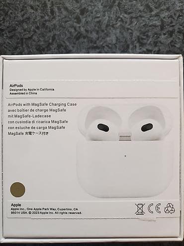 irşad airpods: Yeni Simsiz (Bluetooth) Qulaqcıqlar, Apple, rəng - Ağ — 2