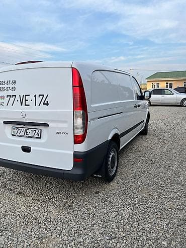 muherrikin hecmi: Mercedes-Benz Vito yük furgonu - Model: Vito (W639) - Mühərrik: 111 — 8