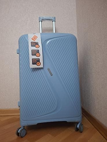 Maskalar, eynəklər: Sərnişin səyahət çamadanı – iri ölçü, mavi rəng Xüsusiyyətlər: - — 4