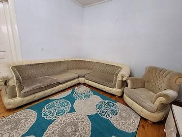 Künc divan, Kreslo, Bazasız, Açılan