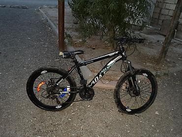 e bike: İşlənmiş İki təkərli Uşaq velosipedi 24", sürətlərin sayı: 12, Ünvandan götürmə — 1
