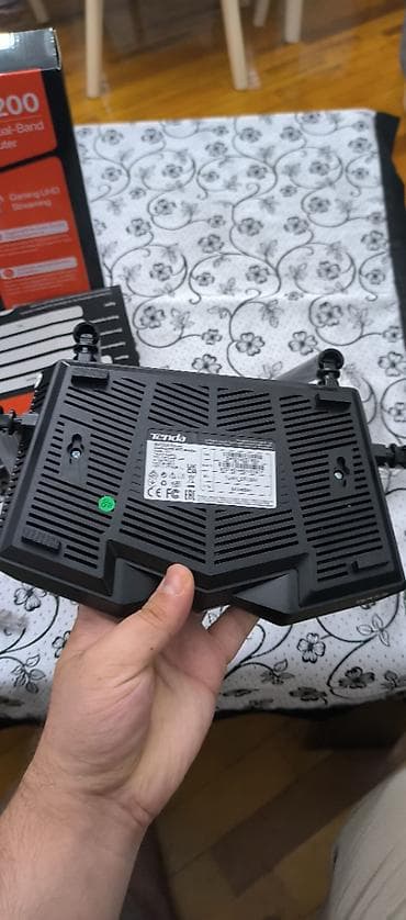 internet provayderleri: Tenda AC1200 Wifi Router Gaming UHD Streaming 1 həftədir almışam — 5