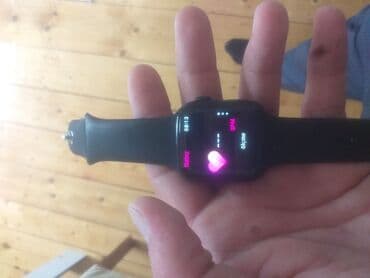 sirqa sekilleri: İşlənmiş, Smart saat, Apple, rəng - Qara — 12