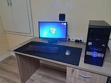 mini wi fi: Salam keys satilir H61 plata 8gb ram tek planka Videokart nvidia — 1