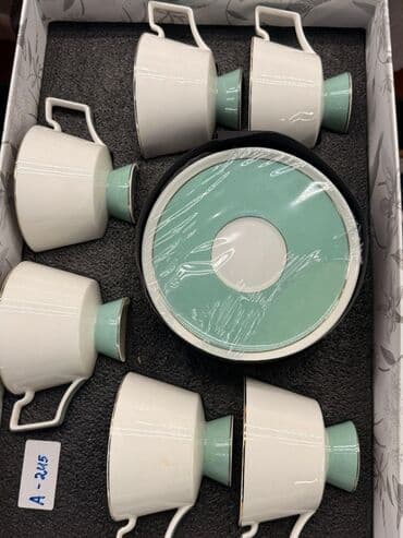 набор художника: Чайный набор, цвет - Белый, Фарфор, 6 персон — 29