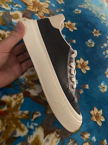 Ayaqqabılar: Kişi gündəlik idman ayaqqabısı Bir defe geyinilib - Rəng: qara üst — 4