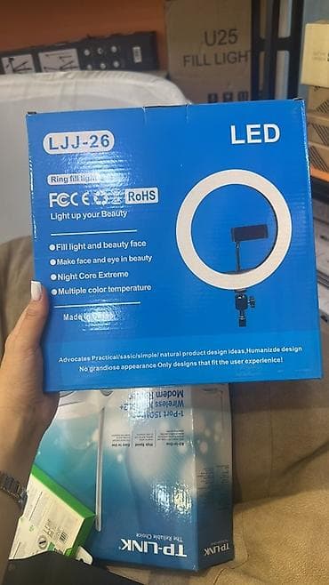 video light: LED Ring Fill Light LJJ-26 - Model: LJJ-26 - Sertifikatlar: FCC, CE — 1