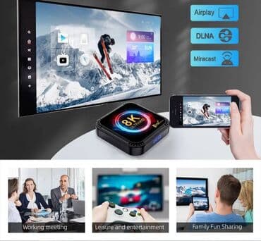 телевизор на запчасти: Новый Смарт ТВ приставка TV box 4 ГБ / 32 ГБ, Android, Бесплатная доставка — 2