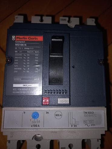 schneider: Schneider Electric Elektrik avtomat, 3 faza, 380 Vt, Kredit yoxdur, Zəmanətli, Ünvandan götürmə — 4