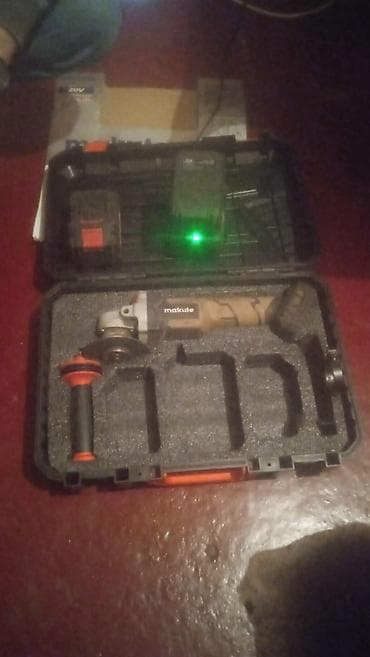 Makute simsiz bucaqslı daşlayıcı (angle grinder) dəsti - Model