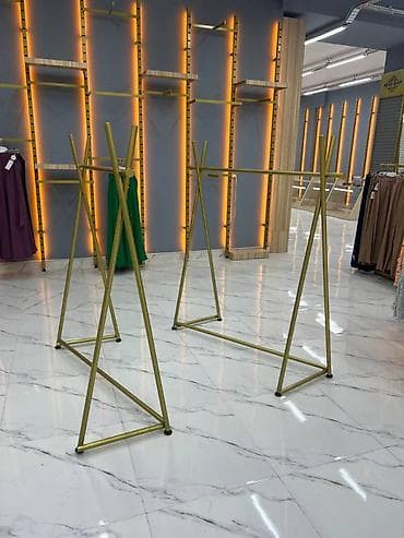 Mağaza avadanlığı: Paltar stendi, asılqan, paltar asılqanı, orta stend Vitrin — 2