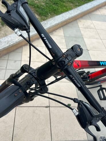 руль для велосипеда: STRIM dağ velosipedi - Çərçivə: yüngül ərintili, qara rəngdə — 6