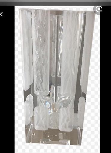 orxideya gul: Vintage vaza Yapon brendi Hoya crystal Hündürlük 23 sm Винтажная — 1