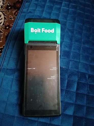 kuryer çanta: SUNMI V2s POS terminali – Bolt Food üçün brendli Məhsul təsviri: - — 1